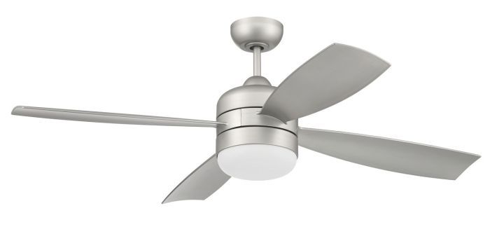Sebastian 52" Indoor/Outdoor LED Ceiling Fan Painted Nickel