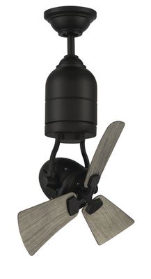 Bellows Uno 18" Ceiling Fan Flat Black