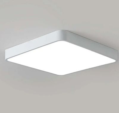 Ultra Thin Panel Modern Flush Moun  Large Square 40W LED 3CCT White