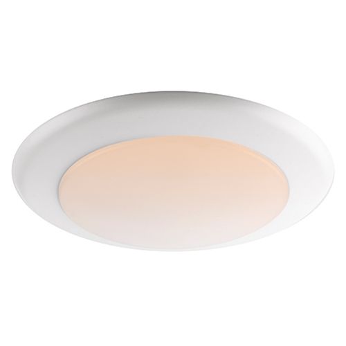 6" LED Disk Light White