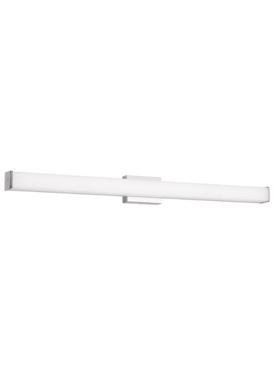 Contemporary 48" Bath Bar Lynn LED Chrome Contemporary 48" Bath Bar Lynn LED Chrome