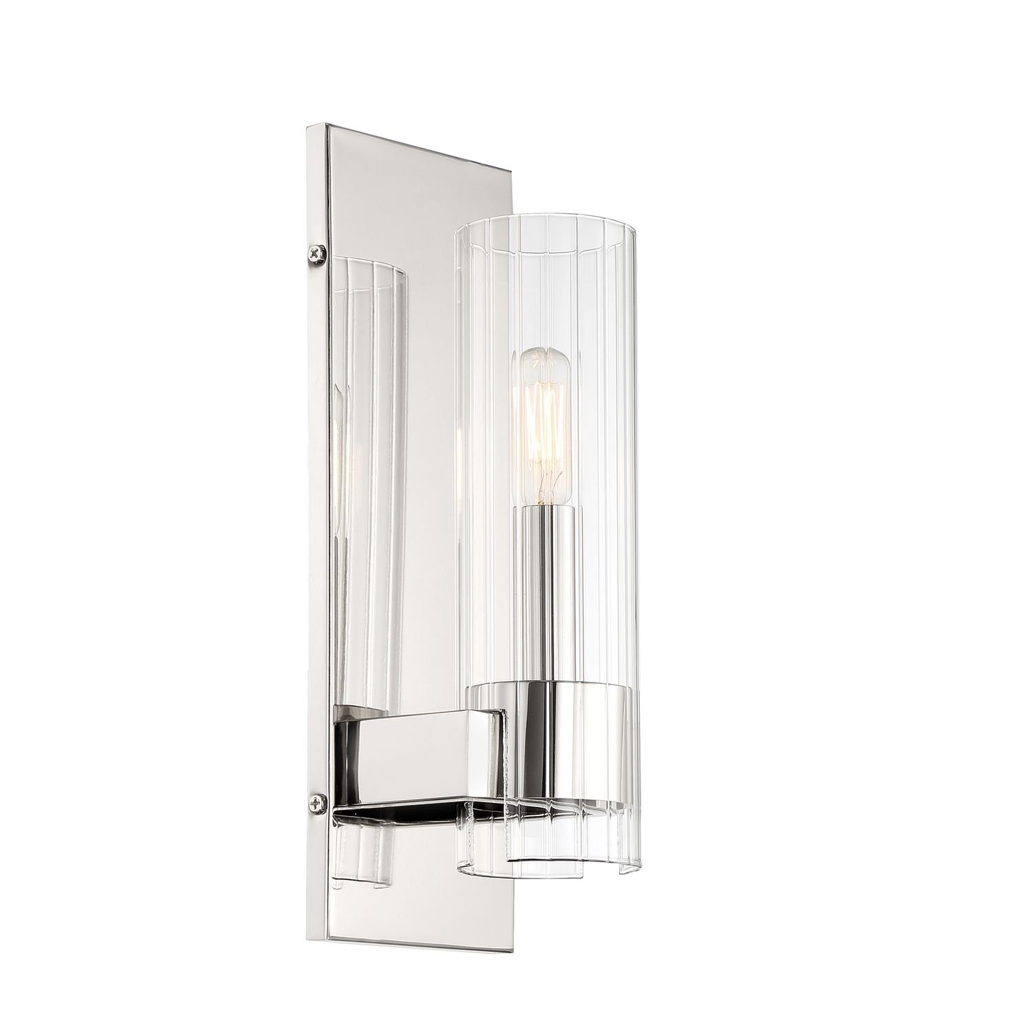 Modern Glam Vernon Place Wall Light Chrome