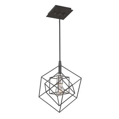 Artistry 1-Light Pendant Matte Black and Polished Nickel Artistry 1-Light Pendant Matte Black and Polished Nickel