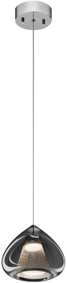 Zin 1-Light Mini Contemporary Pendant Chrome