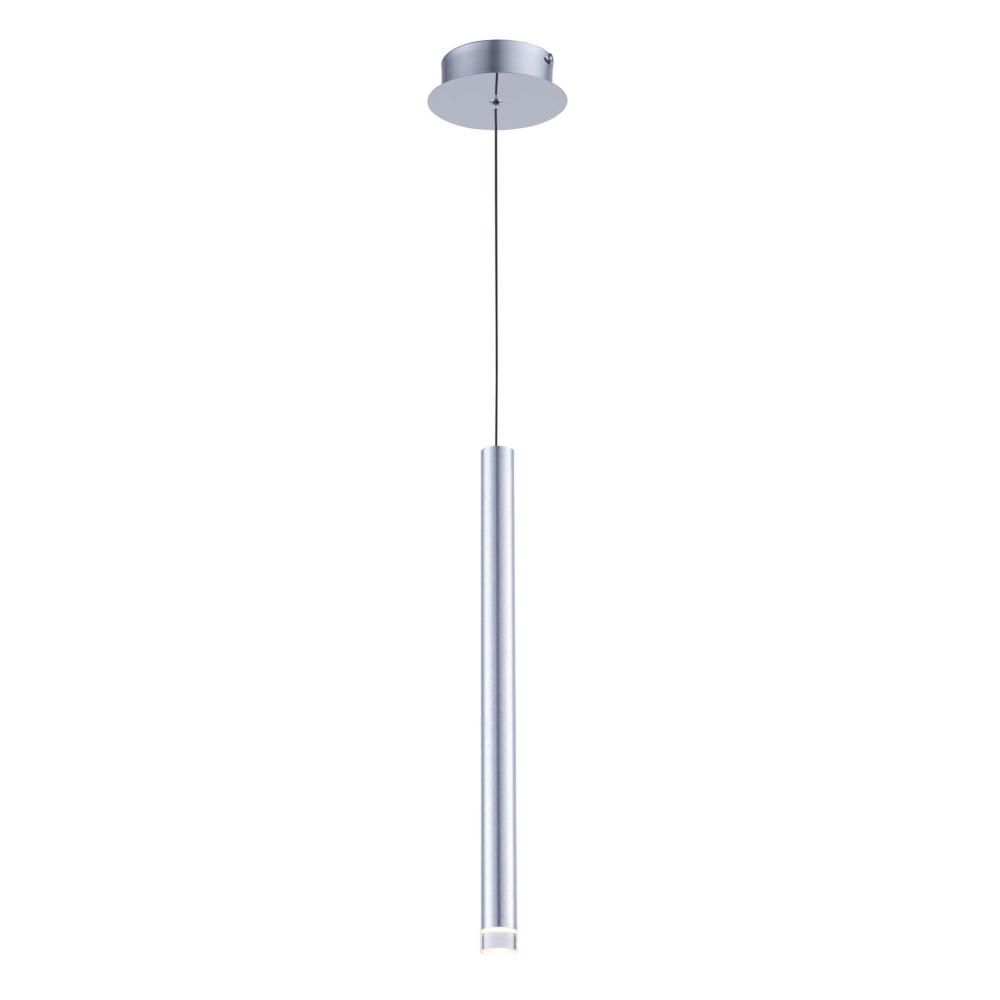 Galiano 1-Light LED Pendant Satin Aluminum