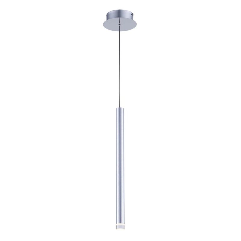 Galiano 1-Light LED Pendant Satin Aluminum