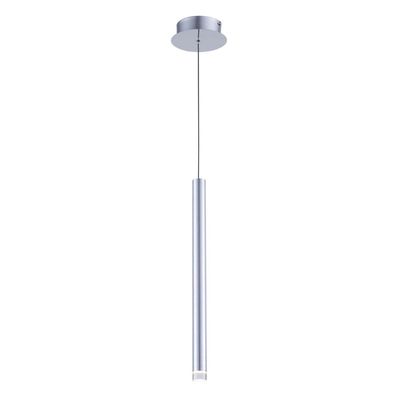 Galiano 1-Light LED Pendant Satin Aluminum