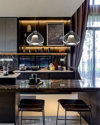 Zin 1-Light Mini Contemporary Pendant Chrome