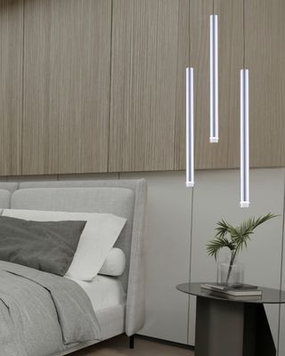 Galiano 1-Light LED Pendant Satin Aluminum