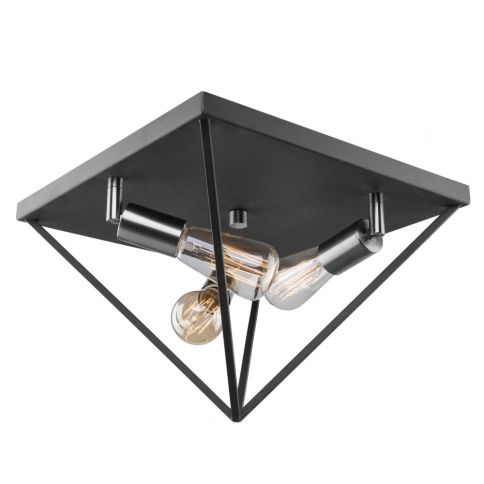 Artistry Flushmount Polished Nickel and Matte Black