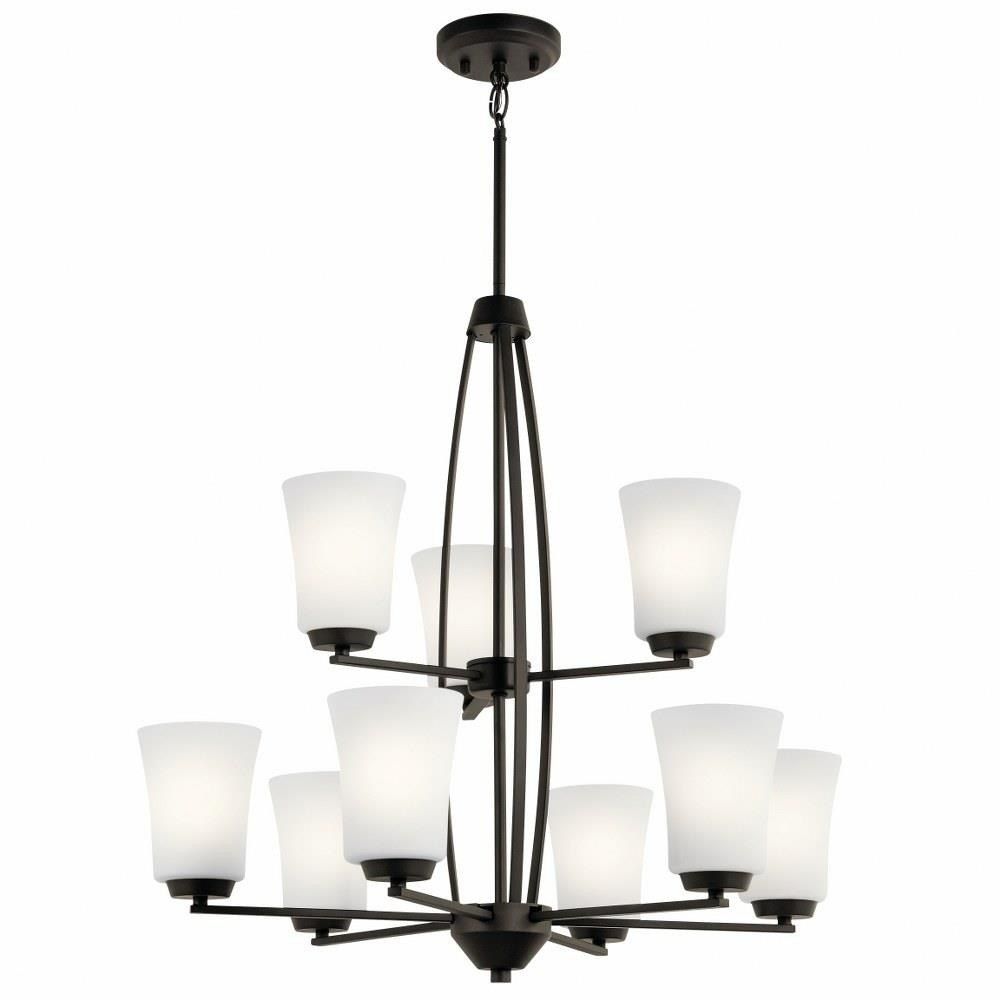Tao 9-Light Chandelier Olde Bronze