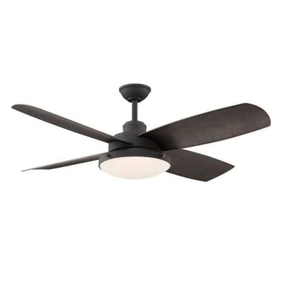 Sunhill 56" Indoor/Outdoor LED Ceiling Fan Sand Black