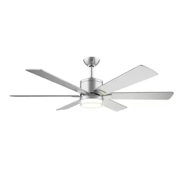 Collingstone 54" LED Ceiling Fan Brushed Nickel