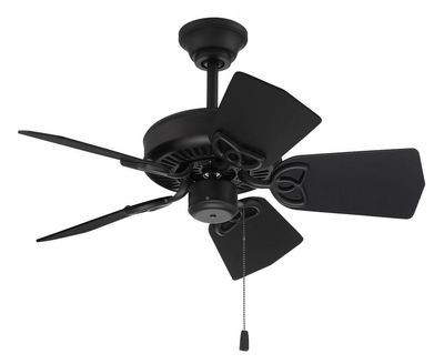 Piccolo 30" Indoor/Outdoor Ceiling Fan Flat Black