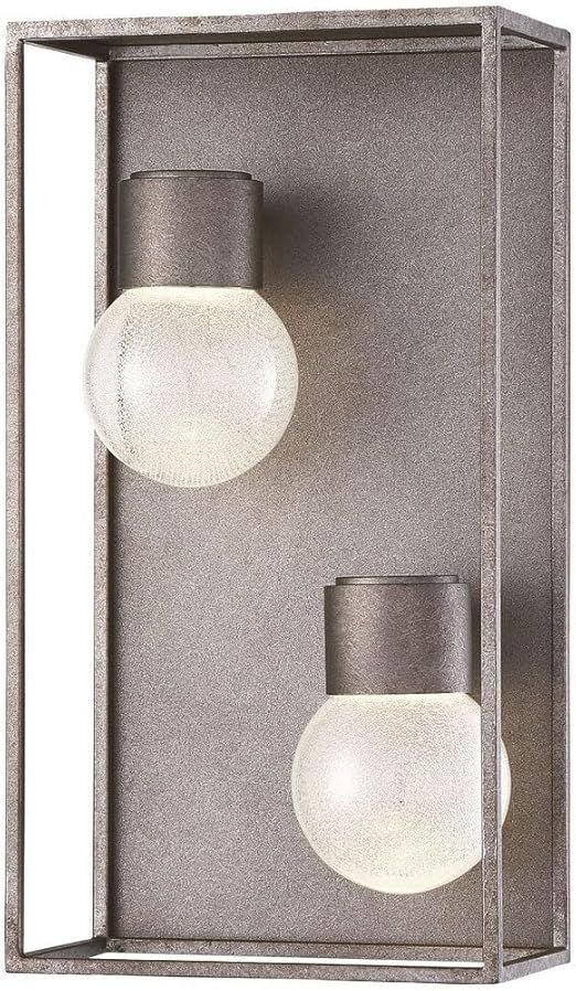 Gibson Outdoor LED Wall Antique Grey