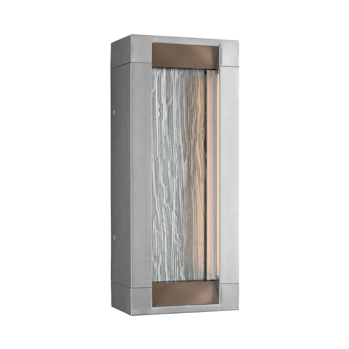 Mattix LED Outdoor Wall Polished Silver