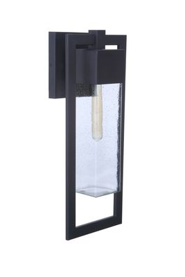 Perimeter 1-Light Outdoor Wall Light in Midnight Perimeter 1-Light Outdoor Wall Light in Midnight