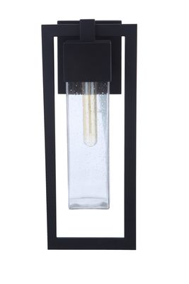 Perimeter 1-Light Outdoor Wall Light in Midnight