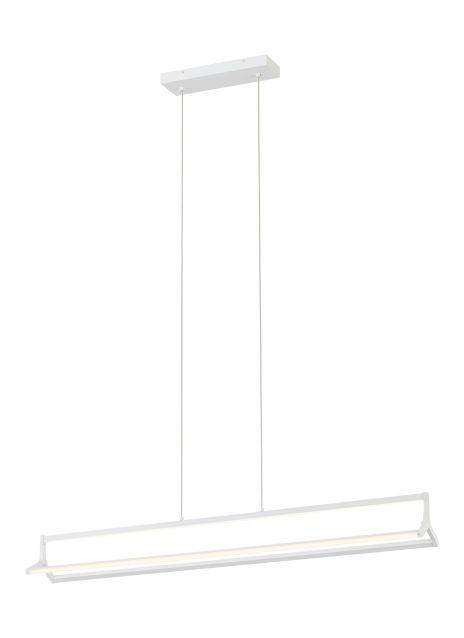 Timbre LED Pendant Matte White