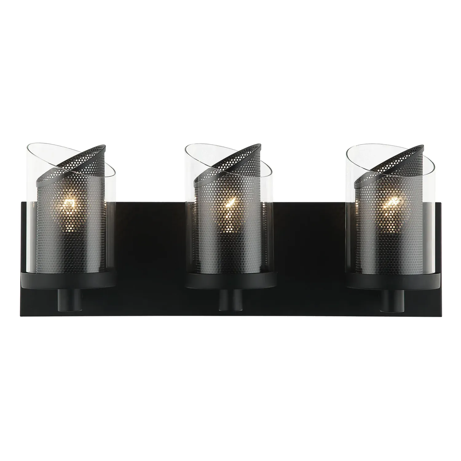 So Inclined 3-Light Vanity Black