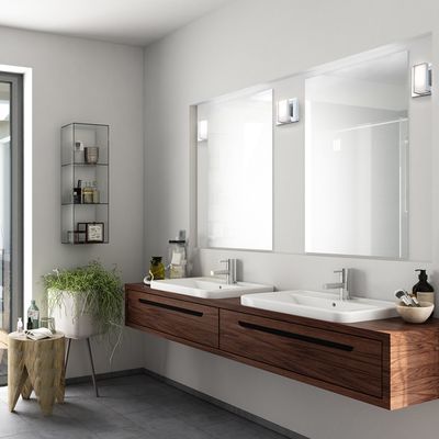 Delrosa LED Wall Sconce Chrome