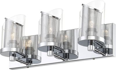 So Inclined 3-Light Vanity Chrome