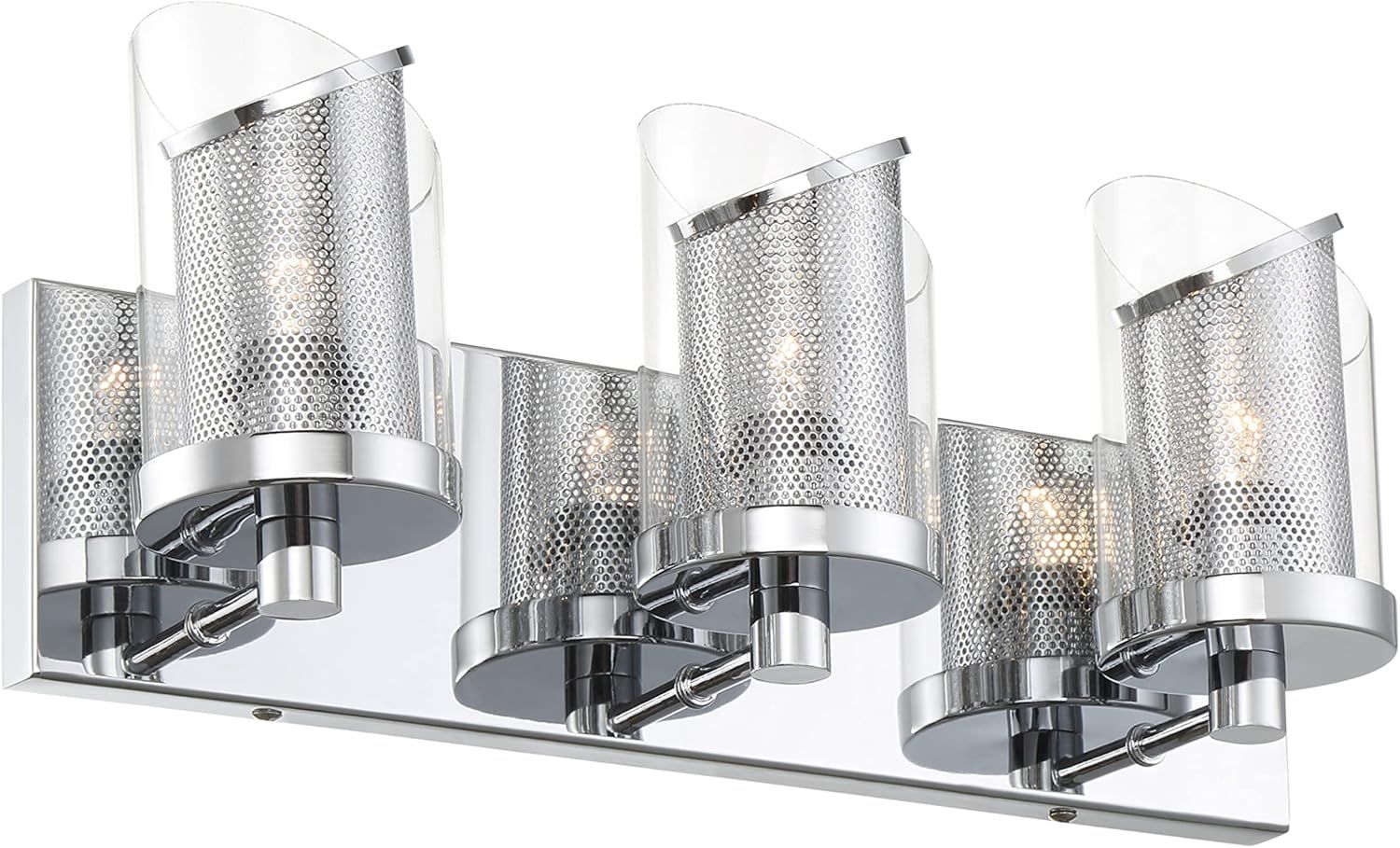 So Inclined 3-Light Vanity Chrome