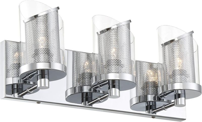 So Inclined 3-Light Vanity Chrome