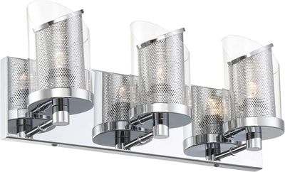 So Inclined 3-Light Vanity Chrome