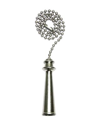 Trophy Pull Chain Brushed Nickel Trophy Pull Chain Brushed Nickel