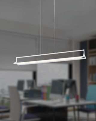 Timbre LED Pendant Matte White