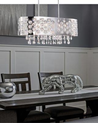 6-Light Pendant Chrome