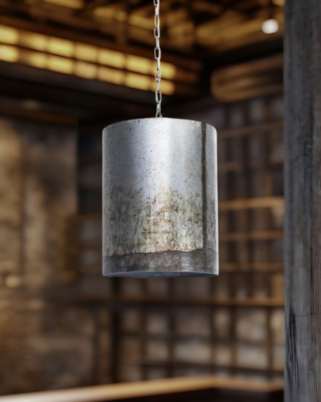 Cannery 2-Light Pendant Ombre Galvanized