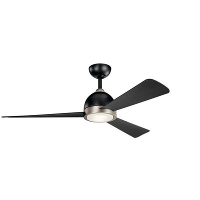 Incus 56" LED Ceiling Fan Satin Black