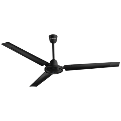 Rebel III 56" Modern Industrial Ceiling Fan Matte Black