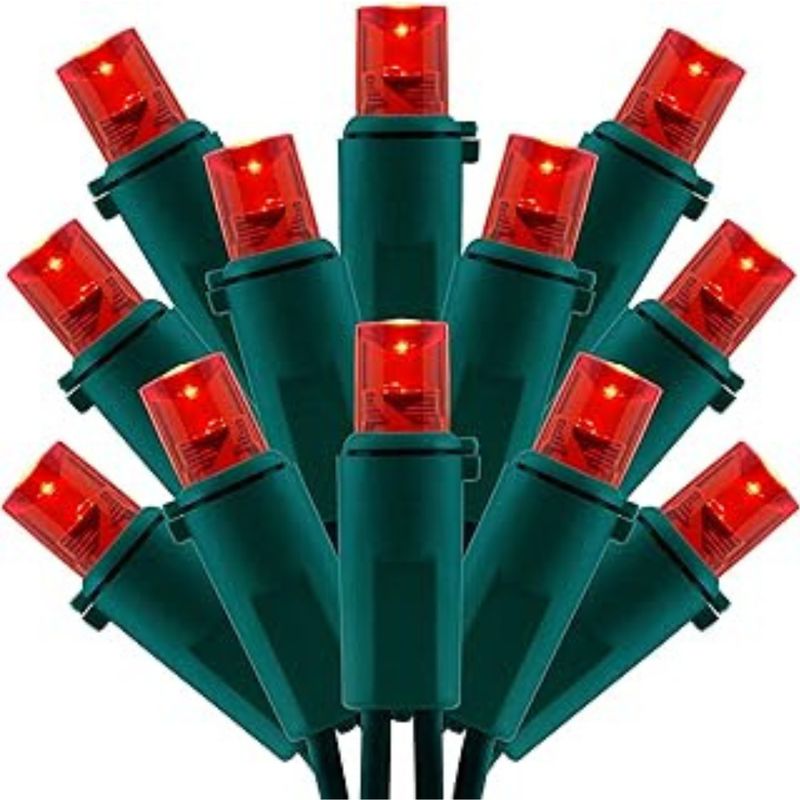 200 LED Christmas Mini light Indoor/Outdoor String Lights RED