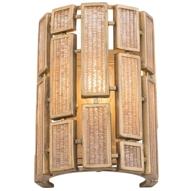 Harlowe Glam 1-Light Wall Sconce Havana Gold Harlowe Glam 1-Light Wall Sconce Havana Gold