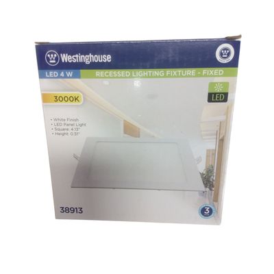 3" 4W LED 3000K Downlight Square