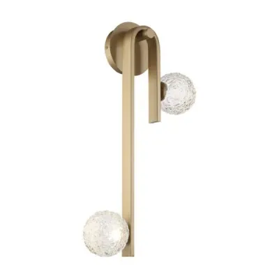Phillimore LED Wall Light Brushed Gold