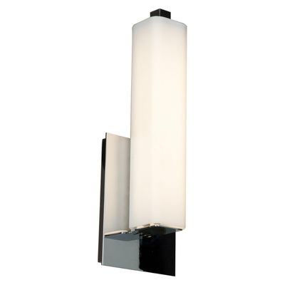 Contemporary Chic Wall 12W LED with Opal Glass shade/Chrome Contemporary Chic Wall 12W LED with Opal Glass shade/Chrome