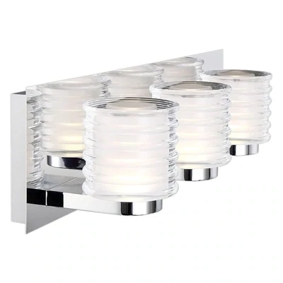 Ancona 3-Light LED Vanity Chrome