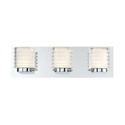 Ancona 3-Light LED Vanity Chrome