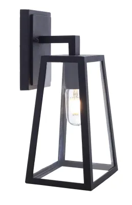 Contemporary Outdoor Wall Light Matte Black Contemporary Outdoor Wall Light Matte Black