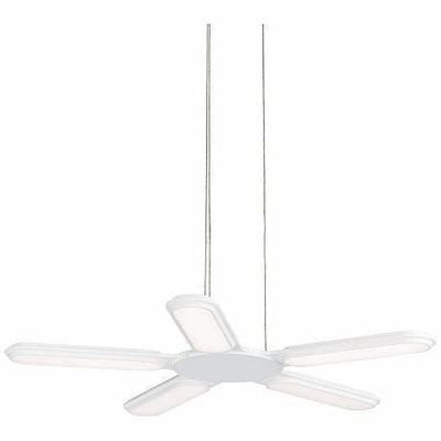 Ultra Modern Torque LED 27" Wide Pendant White Finish Ultra Modern Torque LED 27" Wide Pendant White Finish