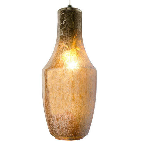 Brooklyn 1-Light Pendant Polished Chrome Finish with Recycled Mercury Glass Brooklyn 1-Light Pendant Polished Chrome Finish with Recycled Mercury Glass