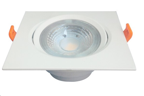 3" 5W LED Downlight Square 6000K