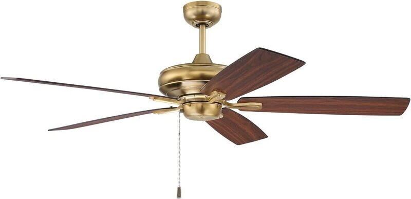 Fortitude 52" Ceiling Fan Satin Brass Fortitude 52" Ceiling Fan Satin Brass