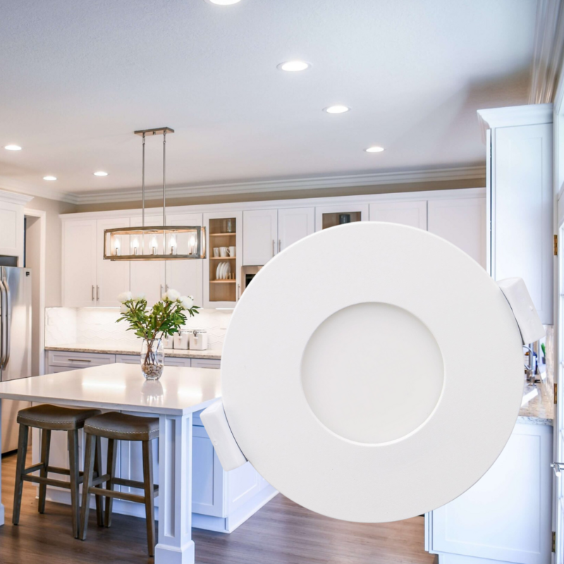 3" Honeywell Ultra Slim Downlight Round 3W LED 4000K 300Lm 120-277v