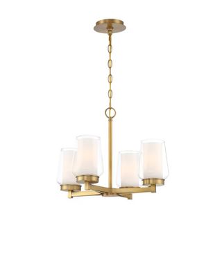 Manchester 4-Light Classy Chandelier Brass Manchester 4-Light Classy Chandelier Brass