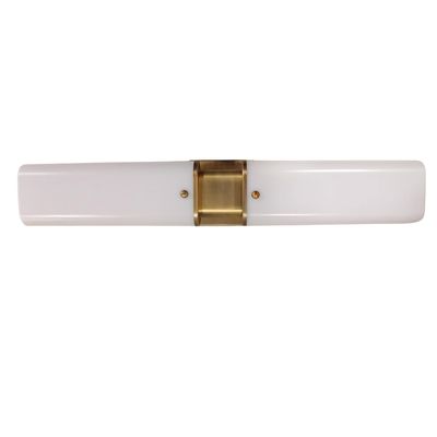 LED Linear Vanity 24" Soft Gold/ White Acrylic Shade